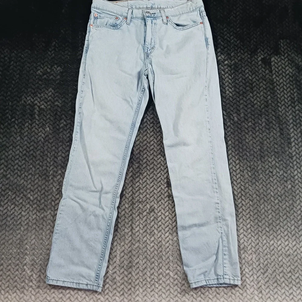 Levi's 511 Jeans Men's 30x29 Blue Cotton Denim Straight Workwear Travel Stretch